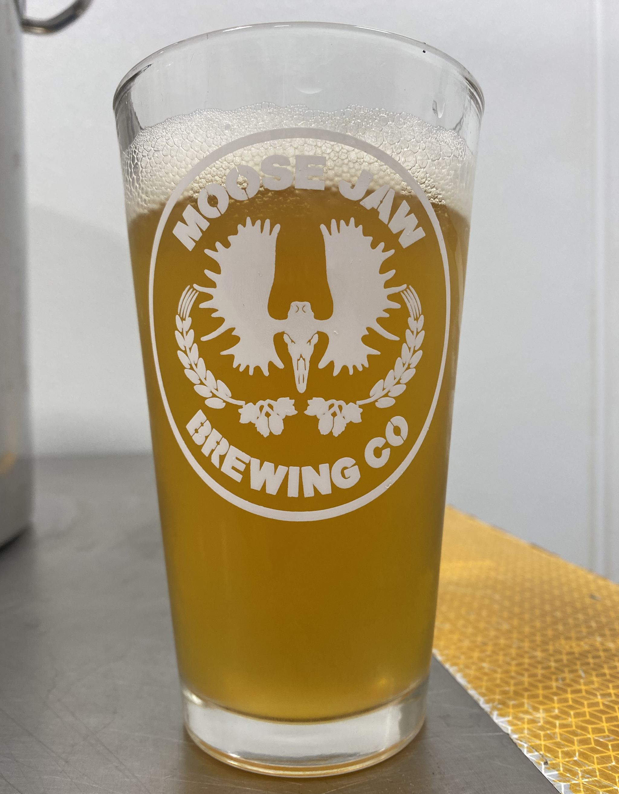 Grass Fire MJB Grass Fire beer in a glass